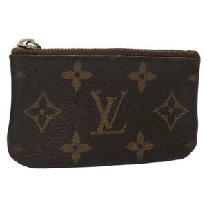 LOUIS VUITTON Monogram Pochette Cles Coin Purse